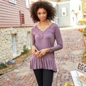 Matilda Jane‎ Purple Seasonal Goods Tunic